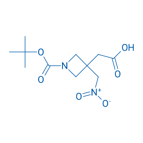 2-(1-(tert-Butoxycarbonyl)-3-(nitromethyl)azetidin-3-yl)acetic acid 250mg