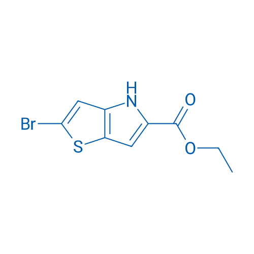 Ethyl 2-bromo-4H-thieno[3,2-b]pyrrole-5-carboxylate 1g