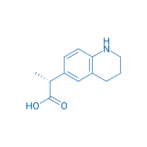 (R)-2-(1,2,3,4-Tetrahydroquinolin-6-yl)propanoic acid 100mg