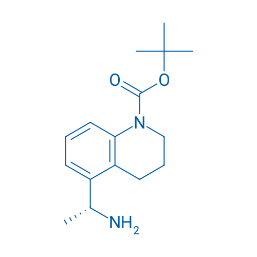 tert-Butyl (R)-5-(1-aminoethyl)-3,4-dihydroquinoline-1(2H)-carboxylate 100mg
