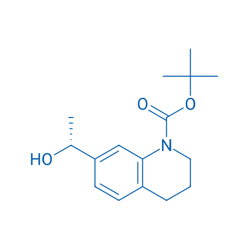 tert-Butyl (R)-7-(1-hydroxyethyl)-3,4-dihydroquinoline-1(2H)-carboxylate 250mg