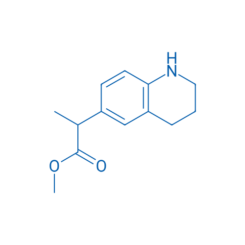 Methyl 2-(1,2,3,4-tetrahydroquinolin-6-yl)propanoate 100mg