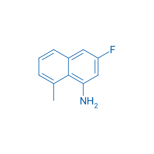 3-Fluoro-8-methylnaphthalen-1-amine 250mg