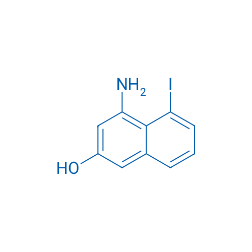 4-Amino-5-iodonaphthalen-2-ol 250mg
