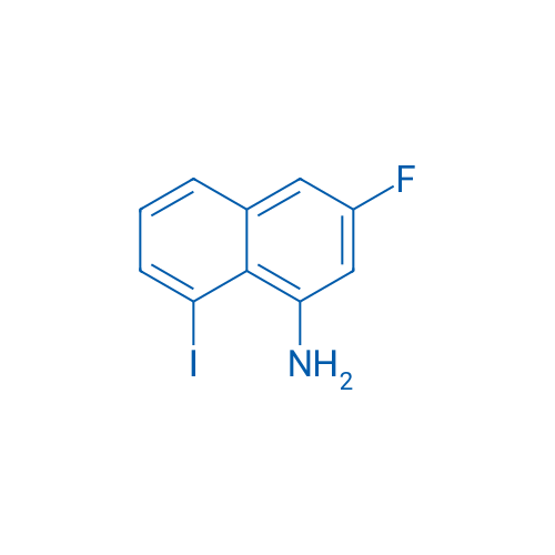 3-Fluoro-8-iodonaphthalen-1-amine 100mg