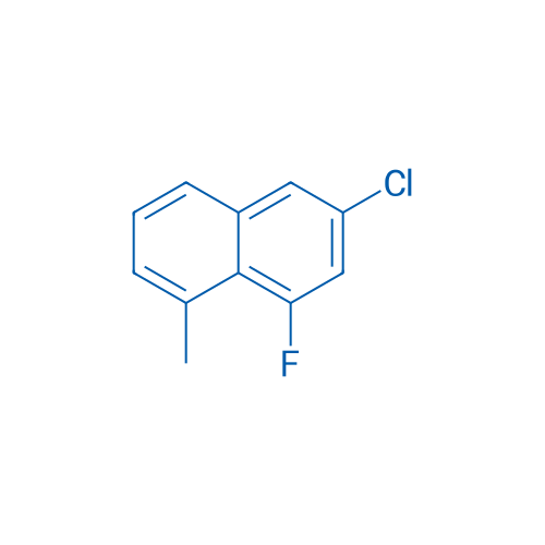 3-Chloro-1-fluoro-8-methylnaphthalene 250mg