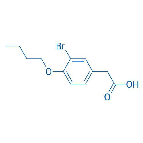 2-(3-Bromo-4-butoxyphenyl)acetic acid 1g