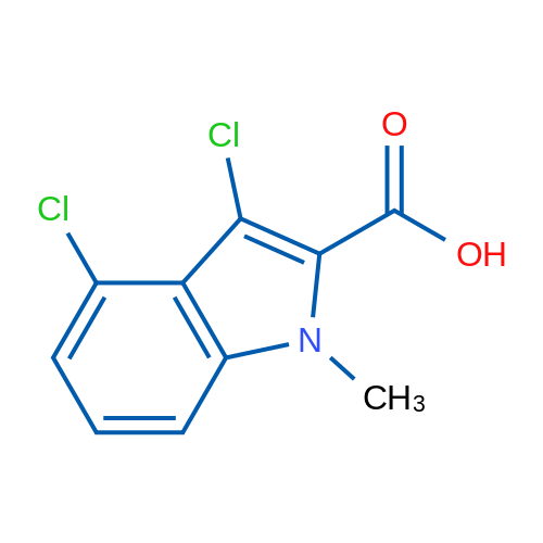 3,4-Dichloro-1-methyl-1H-indole-2-carboxylic acid 1g