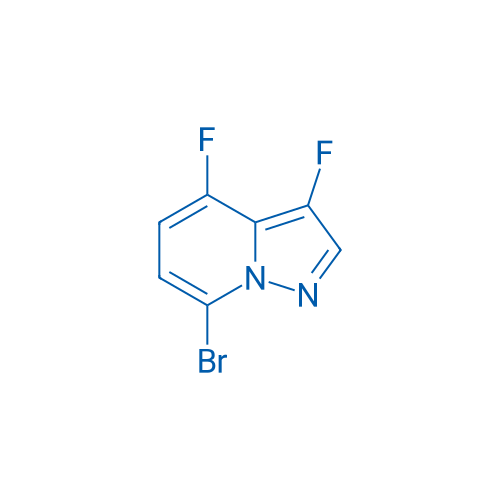 7-Bromo-3,4-difluoropyrazolo[1,5-a]pyridine 1g