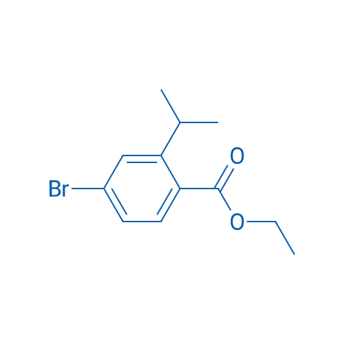 Ethyl 4-bromo-2-isopropylbenzoate 250mg
