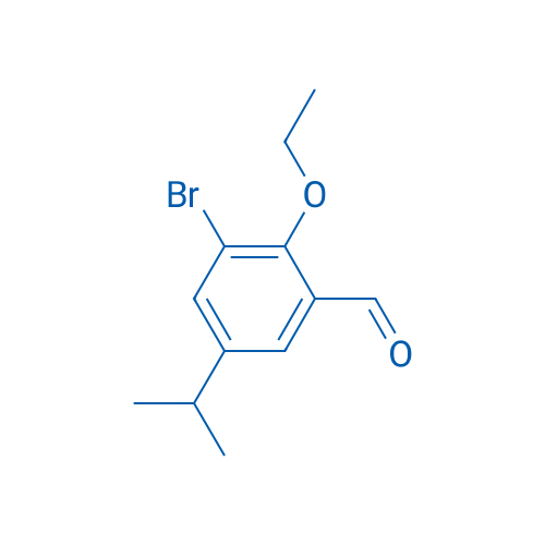 3-Bromo-2-ethoxy-5-isopropylbenzaldehyde 5g