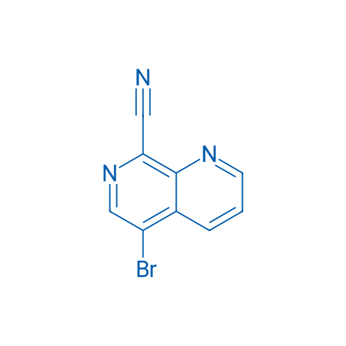 5-Bromo-1,7-naphthyridine-8-carbonitrile 1g