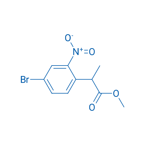 Methyl 2-(4-bromo-2-nitrophenyl)propanoate 1g