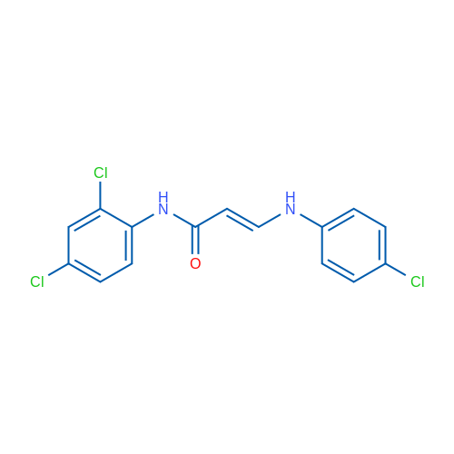 (2E)-3-[(4-Chlorophenyl)amino]-N-(2,4-dichlorophenyl)prop-2-enamide 1g