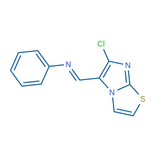 (1E)-1-{6-chloroimidazo[2,1-b][1,3]thiazol-5-yl}-N-phenylmethanimine 1g