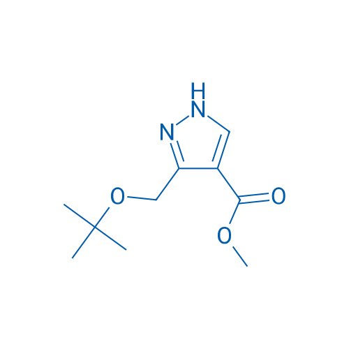 Methyl 3-(tert-butoxymethyl)-1H-pyrazole-4-carboxylate 100mg
