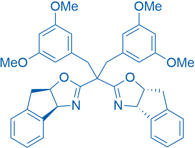 (3aS,3a'S,8aR,8a'R)-2,2'-(1,3-Bis(3,5-dimethoxyphenyl)propane-2,2-diyl)bis(3a,8a-dihydro-8H-indeno[1,2-d]oxazole) 1g