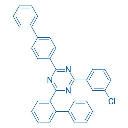 2-([1,1'-Biphenyl]-2-yl)-4-([1,1'-biphenyl]-4-yl)-6-(3-chlorophenyl)-1,3,5-triazine 1g