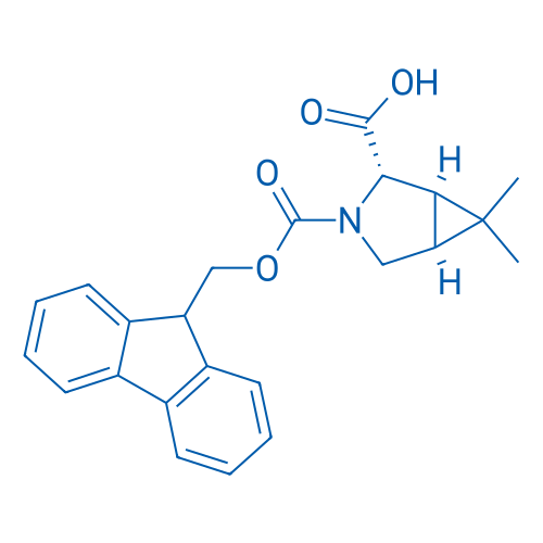 (1R,2S,5S)-3-(((9H-Fluoren-9-yl)methoxy)carbonyl)-6,6-dimethyl-3-azabicyclo[3.1.0]hexane-2-carboxylic acid 250mg
