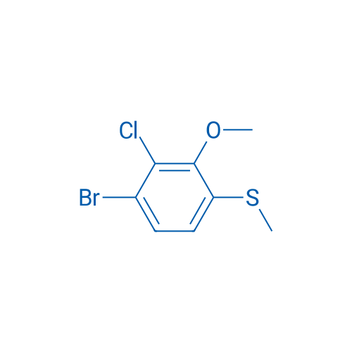(4-Bromo-3-chloro-2-methoxyphenyl)(methyl)sulfane 10g