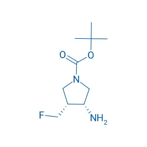 tert-Butyl (3R,4R)-3-amino-4-(fluoromethyl)pyrrolidine-1-carboxylate 1g