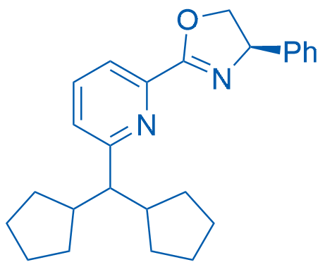 (R)-2-(6-(Dicyclopentylmethyl)pyridin-2-yl)-4-phenyl-4,5-dihydrooxazole 100mg