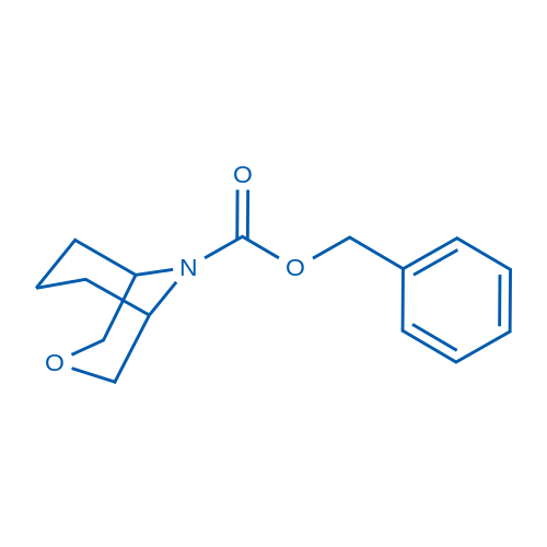 Benzyl 3-oxa-9-azabicyclo[3.3.1]nonane-9-carboxylate 250mg