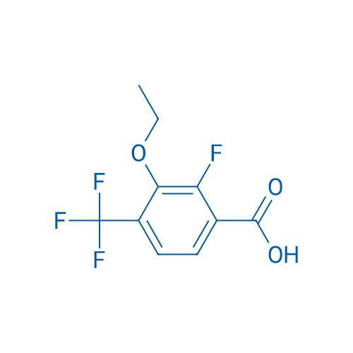 3-Ethoxy-2-fluoro-4-(trifluoromethyl)benzoic acid 10g