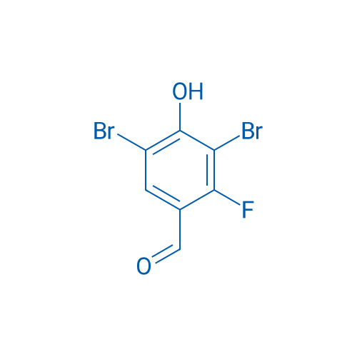 3,5-Dibromo-2-fluoro-4-hydroxybenzaldehyde 100mg