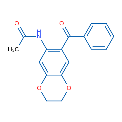 N-(7-Benzoyl-2,3-dihydrobenzo[b][1,4]dioxin-6-yl)acetamide 1g