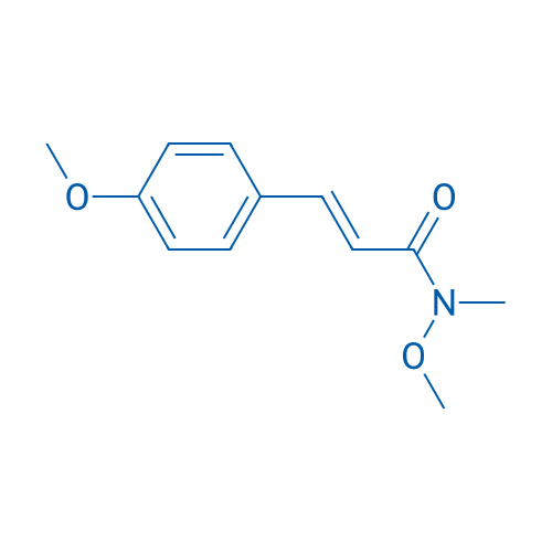 (E)-N-Methoxy-3-(4-methoxyphenyl)-N-methylacrylamide 10g