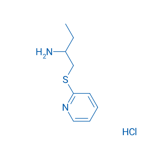 1-(Pyridin-2-ylthio)butan-2-amine hydrochloride 5g
