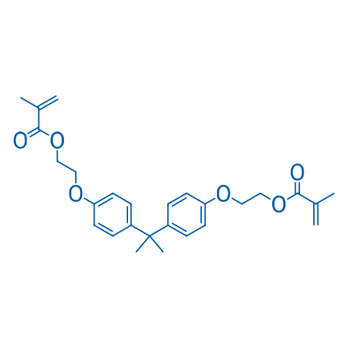 ((Propane-2,2-diylbis(4,1-phenylene))bis(oxy))bis(ethane-2,1-diyl) bis(2-methylacrylate) 250mg