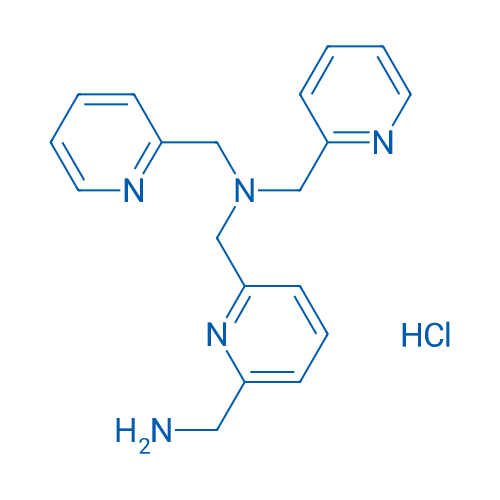 1-(6-(Aminomethyl)pyridin-2-yl)-N,N-bis(pyridin-2-ylmethyl)methanamine hydrochloride 50mg