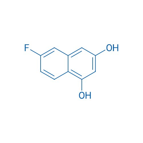 6-Fluoronaphthalene-1,3-diol 1g