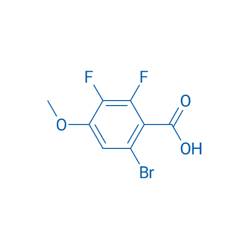 6-Bromo-2,3-difluoro-4-methoxybenzoic acid 50mg
