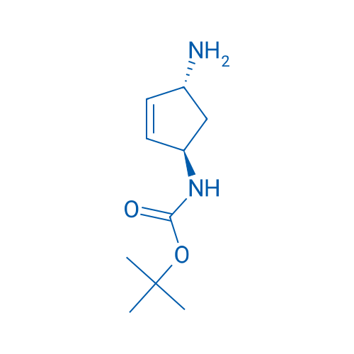 tert-Butyl ((1R,4R)-4-aminocyclopent-2-en-1-yl)carbamate 1g