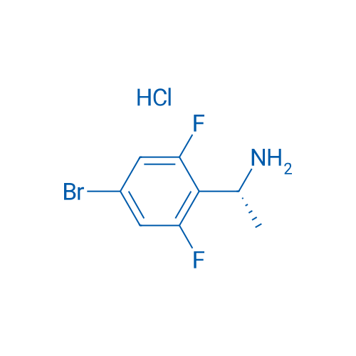 (R)-1-(4-Bromo-2,6-difluorophenyl)ethan-1-amine hydrochloride 250mg