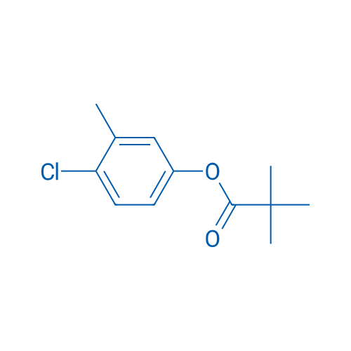 4-Chloro-3-methylphenyl pivalate 250mg