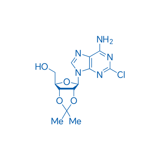((3AR,4R,6R,6aR)-6-(6-amino-2-chloro-9H-purin-9-yl)-2,2-dimethyltetrahydrofuro[3,4-d][1,3]dioxol-4-yl)methanol 5g