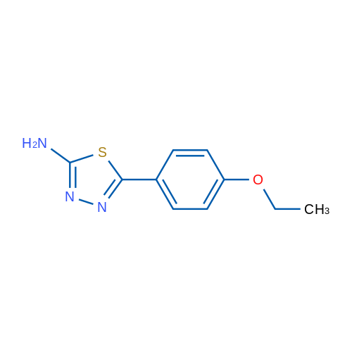 5-(4-Ethoxyphenyl)-1,3,4-thiadiazol-2-amine 1g