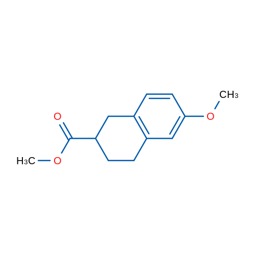 Methyl 6-methoxy-1,2,3,4-tetrahydronaphthalene-2-carboxylate 1g