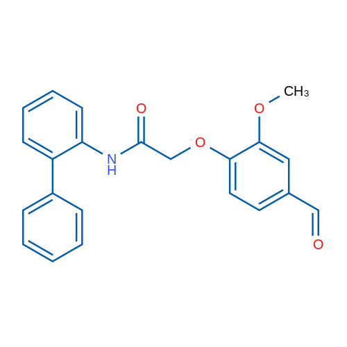 N-([1,1'-Biphenyl]-2-yl)-2-(4-formyl-2-methoxyphenoxy)acetamide 5g