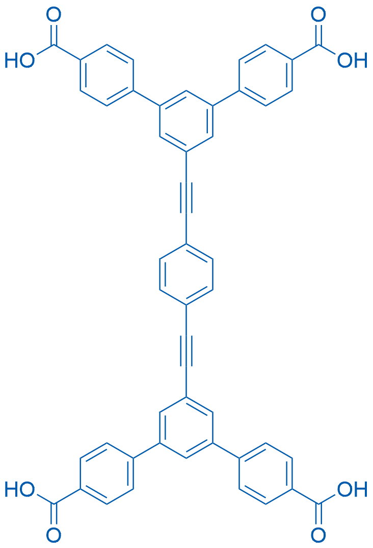 5',5''''-(1,4-Phenylenebis(ethyne-2,1-diyl))bis(([1,1':3',1''-terphenyl]-4,4''-dicarboxylic acid)) 100mg