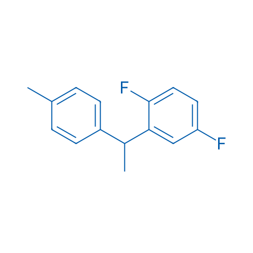 1,4-Difluoro-2-(1-(p-tolyl)ethyl)benzene 250mg