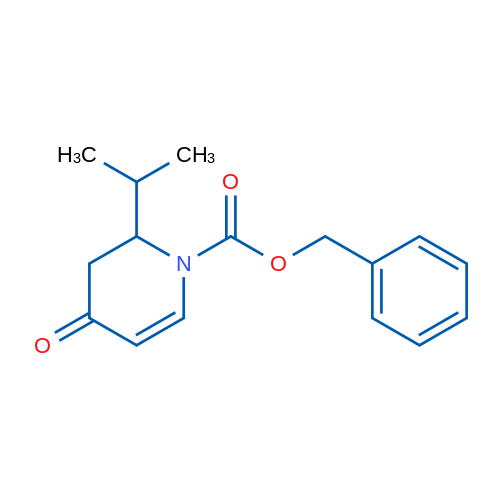 Benzyl 2-isopropyl-4-oxo-3,4-dihydropyridine-1(2H)-carboxylate 100mg