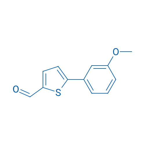 5-(3-Methoxyphenyl)thiophene-2-carbaldehyde 5g