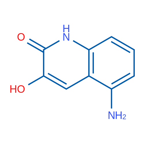 5-Amino-3-hydroxyquinolin-2(1H)-one 1g