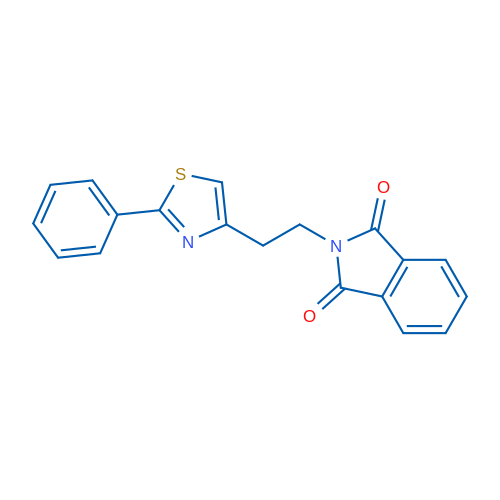 2-[2-(2-Phenyl-1,3-thiazol-4-yl)ethyl]-2,3-dihydro-1H-isoindole-1,3-dione 1g