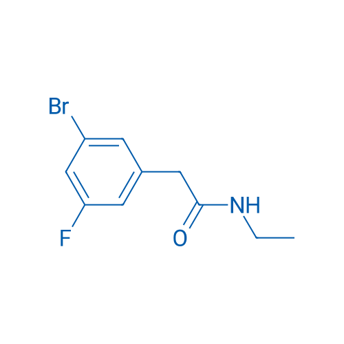 2-(3-Bromo-5-fluorophenyl)-N-ethylacetamide 1g